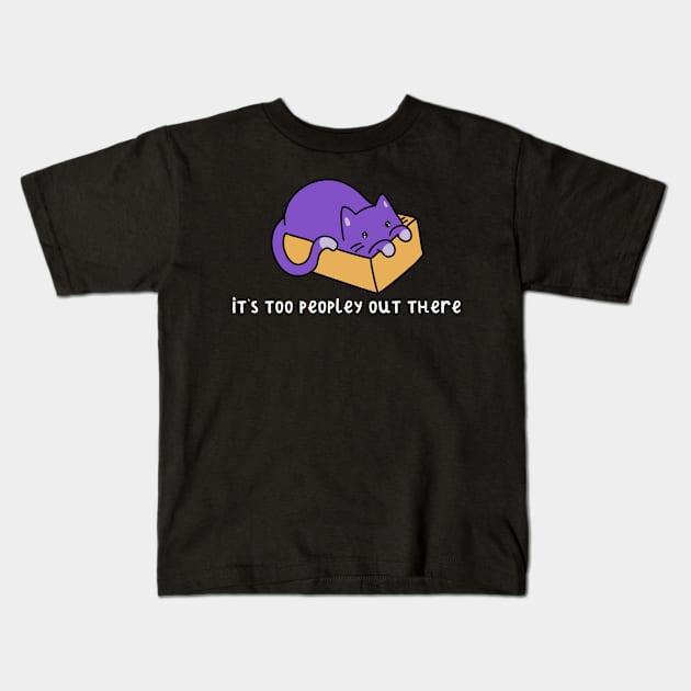 Too Peopley Kids T-Shirt by Jen Talley Design